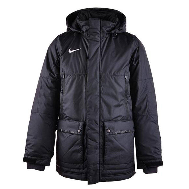 耐克nike男子运动保暖棉服 544966-010 黑色 m