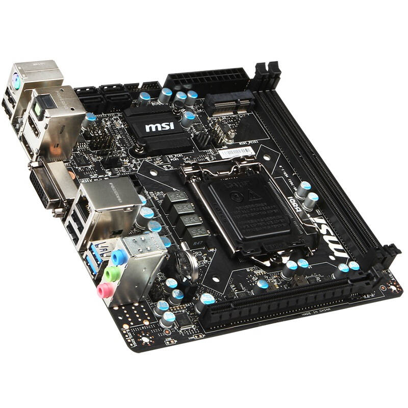 微星(msi) b85i(intel b85/lga 1150) 主板