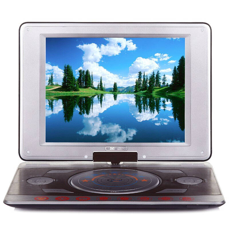 金正(nintaus)pd-1309 12寸 移动dvd 光盘播放机 咖啡色 自营