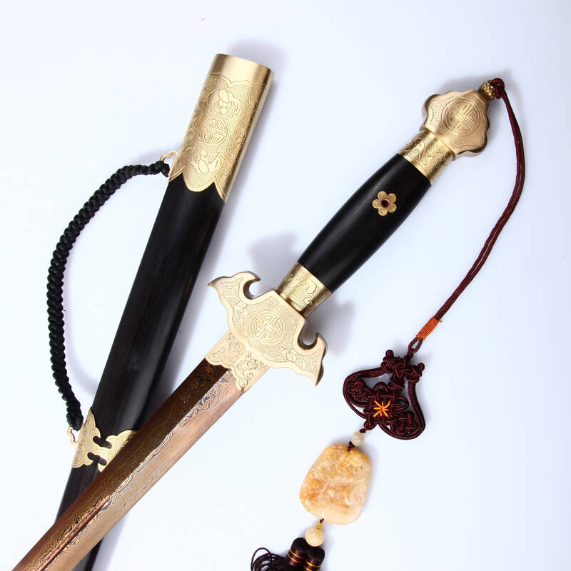 龙泉蒋氏宝剑 龙泉刀剑 清剑 太极剑 太阿剑-十大名剑之一 未开刃