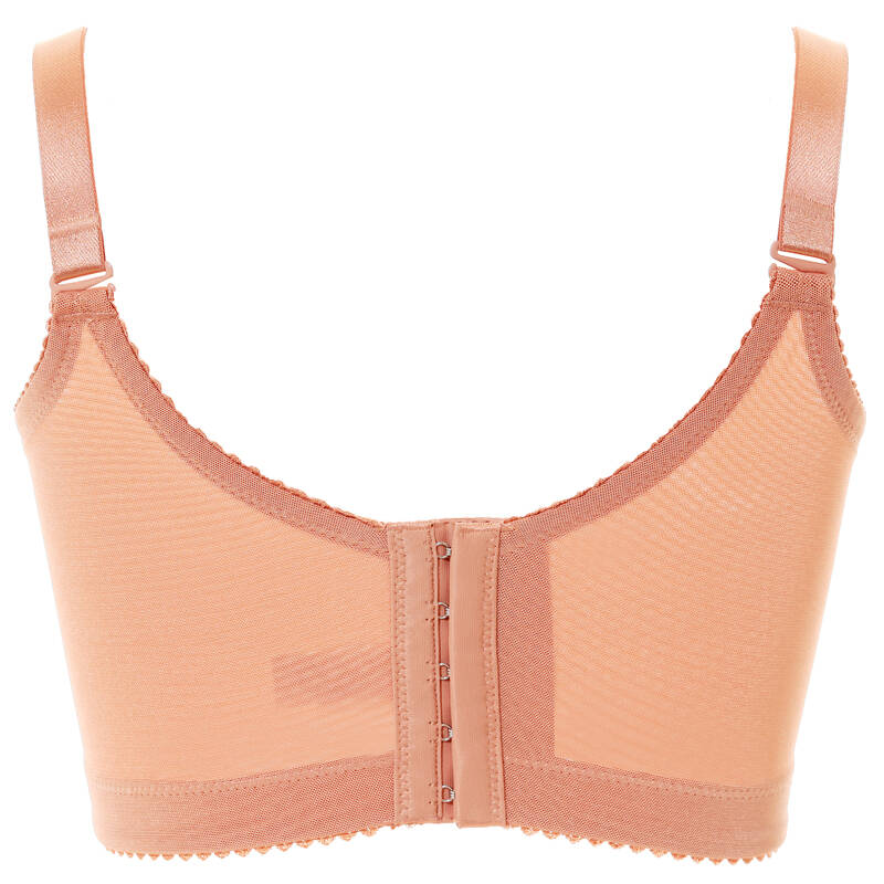 超薄款专柜正品胸罩聚拢调整型收副乳大码女士大罩杯 ht028 桔色 b75
