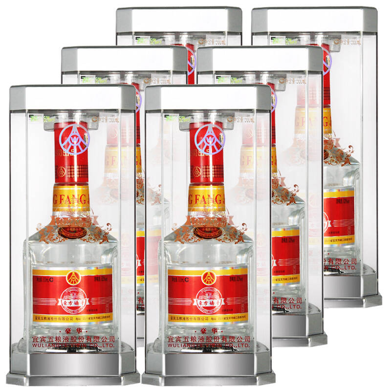 五粮液股份有限公司东方娇子白酒 52度500ml*6