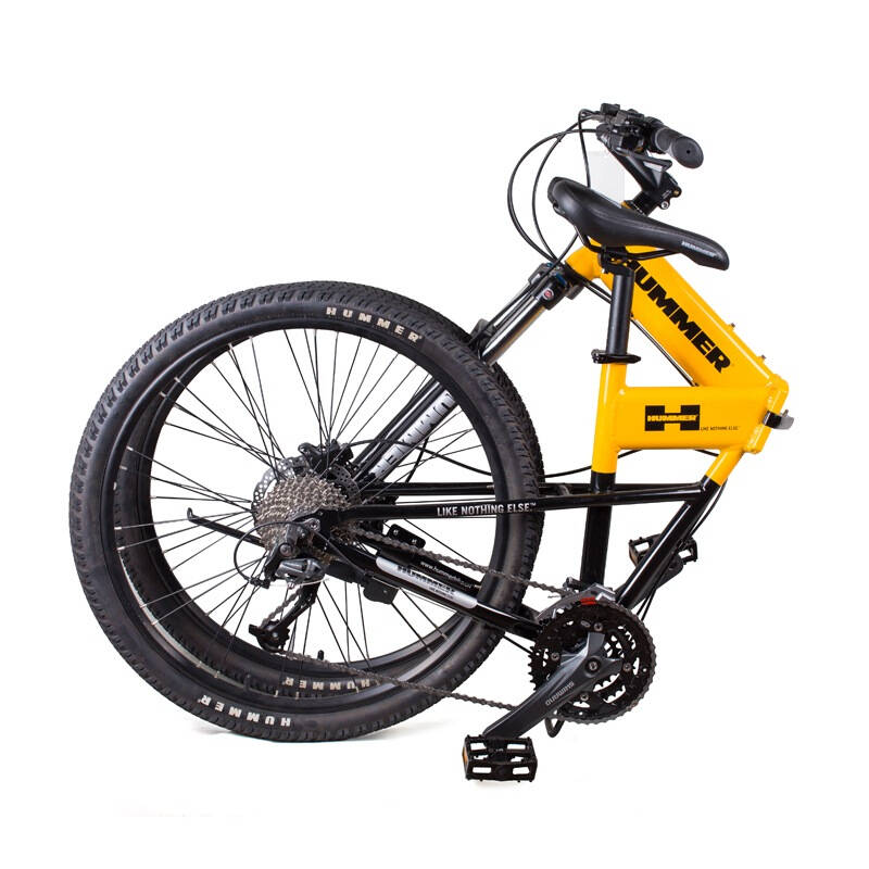 hummer悍马伞兵轻便越野系列折叠自行车 pt