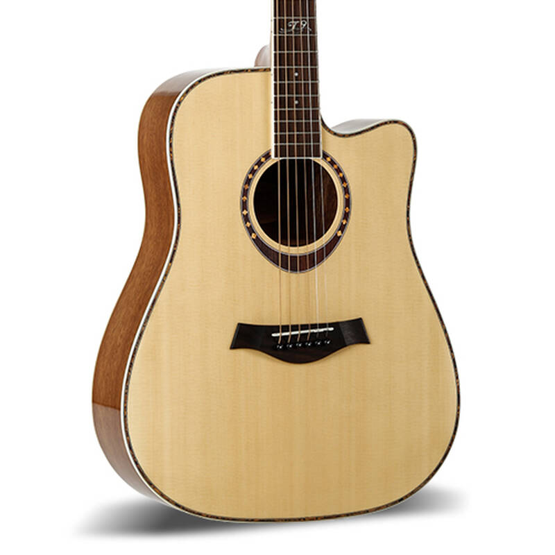 ellen正品吉他包邮 民谣木吉他36寸40寸41寸初学缺角吉它乐器jita 40