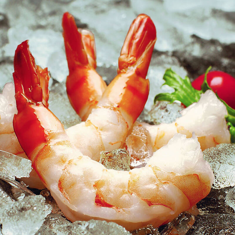 印尼红虎虾仁 500克/袋 大虾仁 红虎虾 新鲜冷冻 进口海鲜
