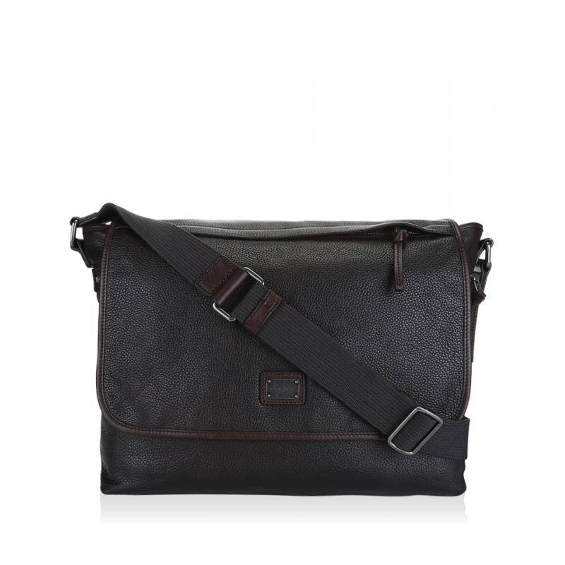 杜嘉班纳dolce&gabbana男包斜挎包 单肩包棕色100%牛皮bm1002 a3742