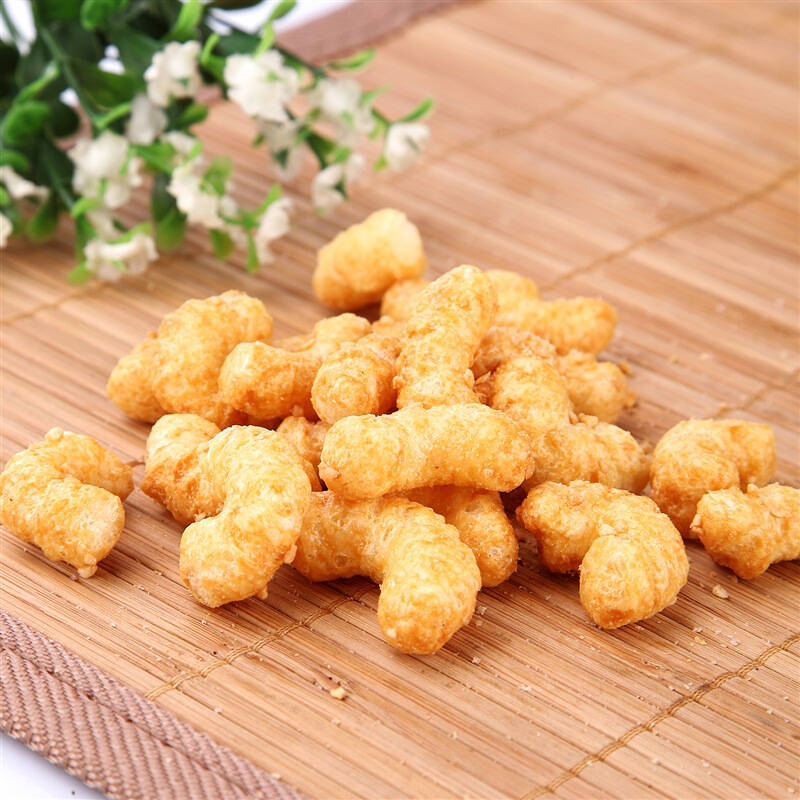 韩国进口劳迪玉米条(花生味)30g