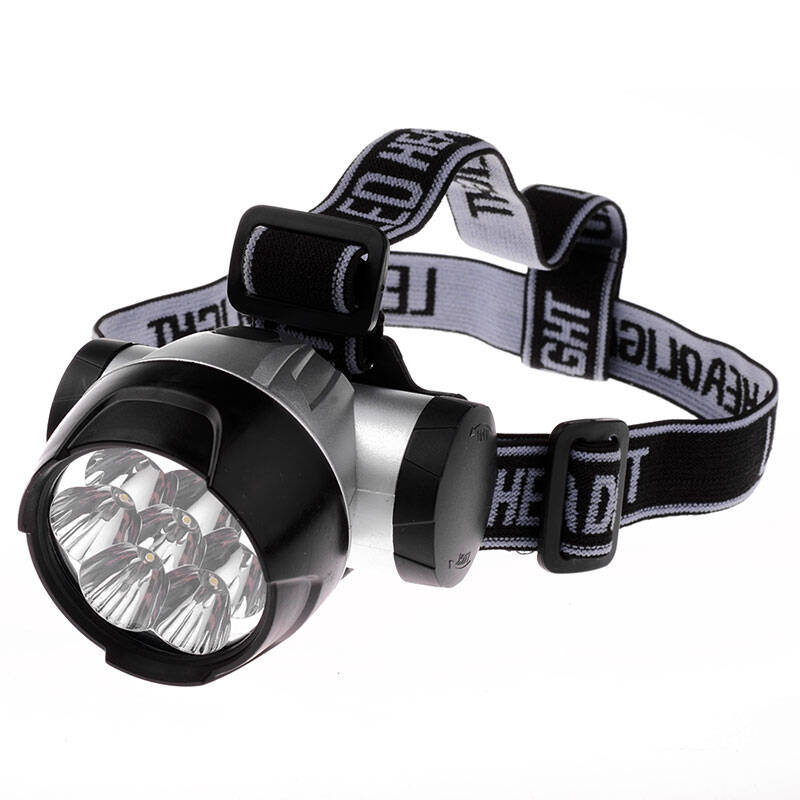 垂纶客yzm1头灯 7个灯头 带充电器充电电池 4种光束 特价商品