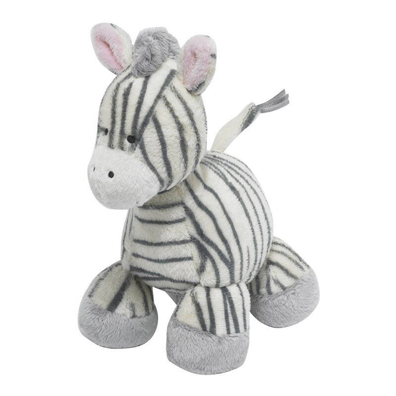 mothercare 宝宝玩具 毛绒斑马玩具 my7601-0732 灰色