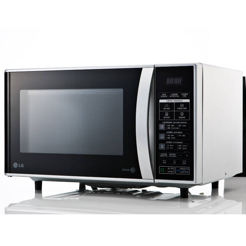 lg mh6343bdb 23l 微波炉(银色)