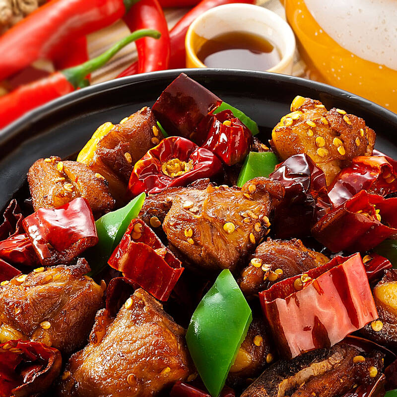 古龙食品厨房系列香辣软排微波速食快餐送礼食品礼盒自热食品150g