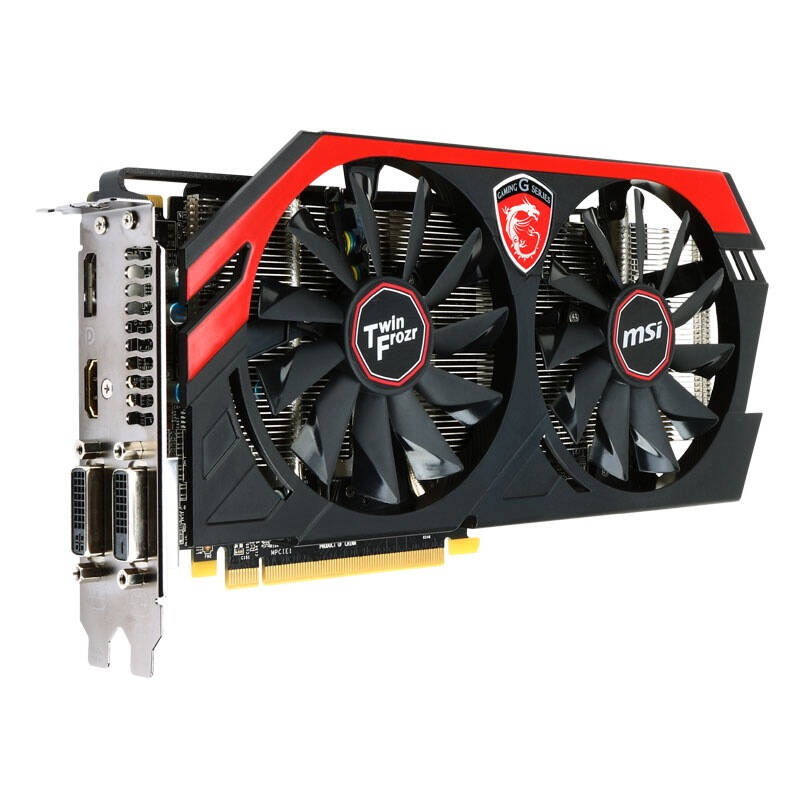 微星(msi) r7850 tf 2gd5/oc (gaming) 980mhz(oc mode)/4800 mhz 2gb