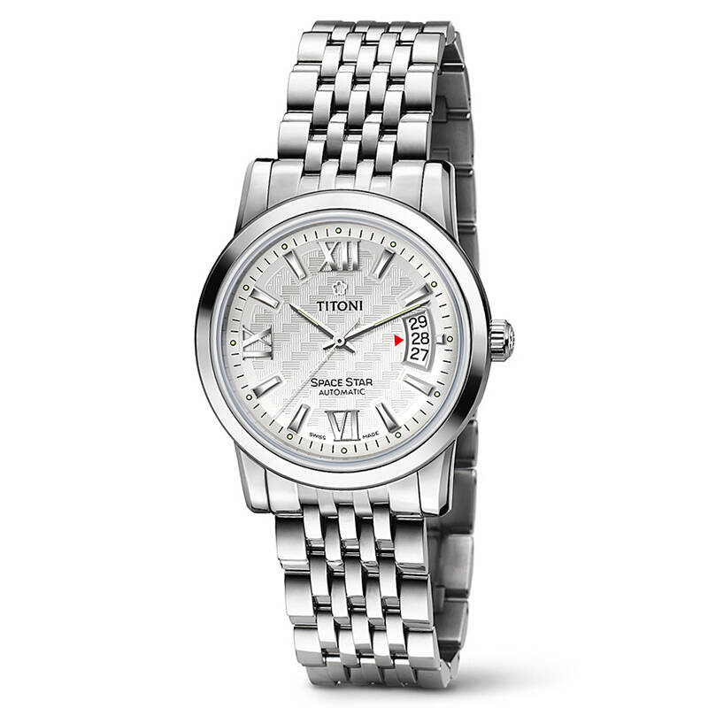 梅花(titoni)spacestar系列男表83738s-342