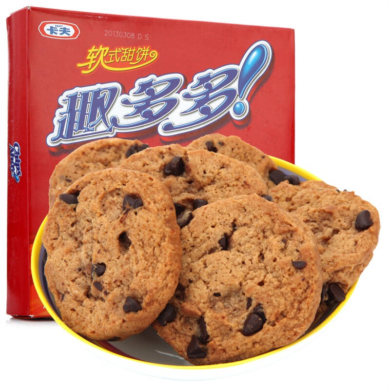 趣多多软式甜饼经典巧克力原味240g 自营