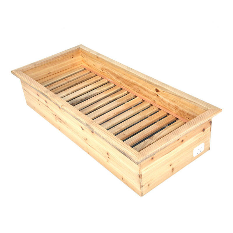 益芳 家用取暖电器实木取暖器电火箱家用办公室暖脚器节能电暖器电火