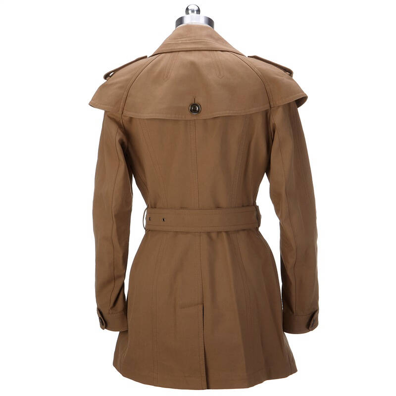 burberry 巴宝莉 女士棕褐色风衣 3886207 160/80a