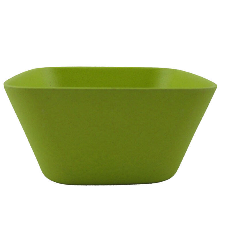 green ecolife 绿色环保生活 竹纤维餐具 方碗 gt079 020 021六色
