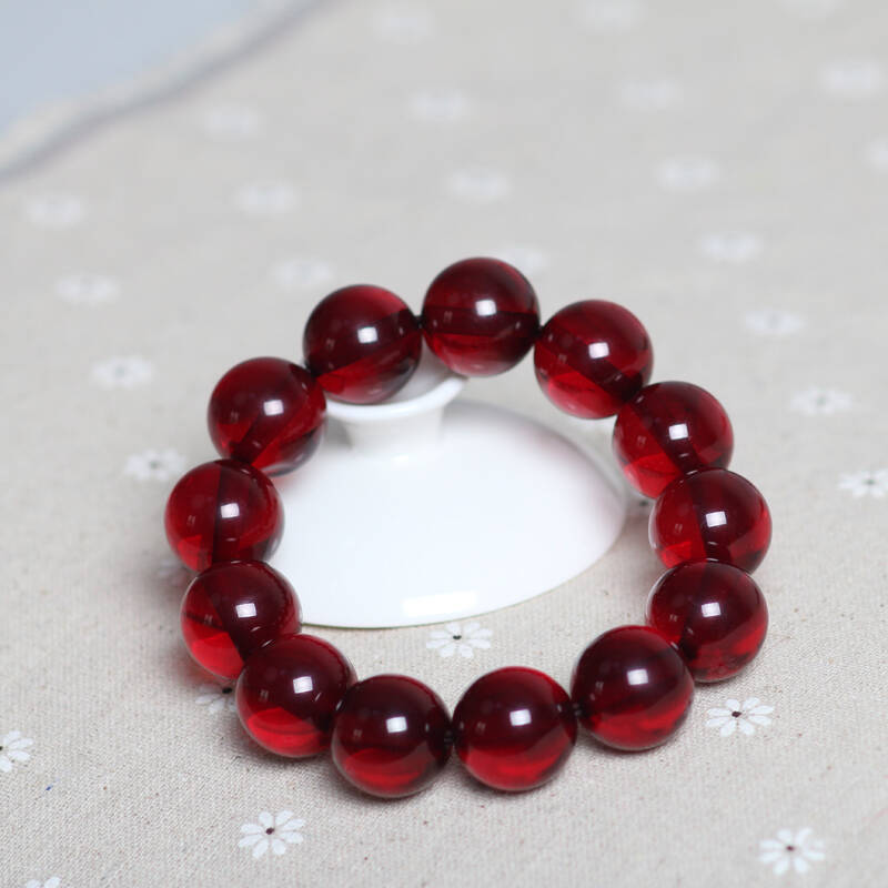 苗丽珠宝 血泊手串 精品琥珀手链 男士手链首选精品 ml81534 18mm