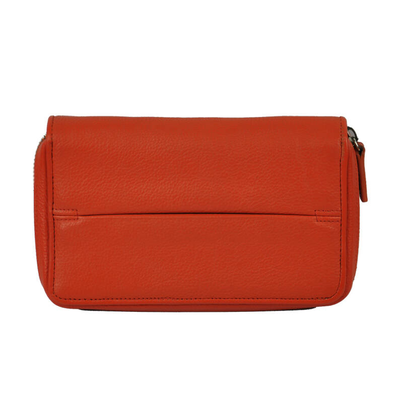 campo marzio design 凯博 纯皮手包 女士手包 橘黄色