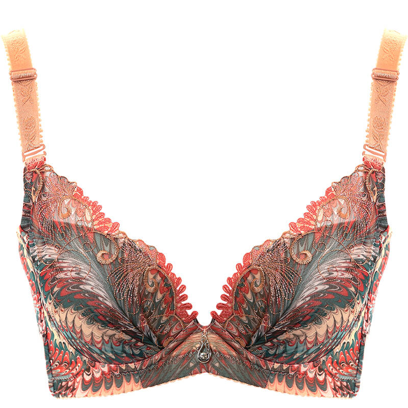 古今私语文胸套装调整型纤思哲女士丰胸内衣收副乳性感深v胸罩 bt006