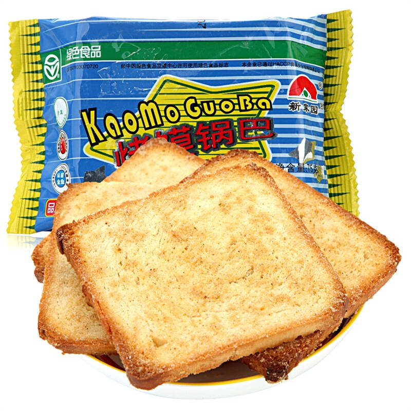 新家园烤馍锅巴烧烤味75g 京东自营