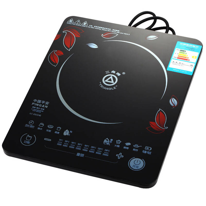 三角牌(triangle)sj-20c24e触摸式电磁炉 赠汤锅
