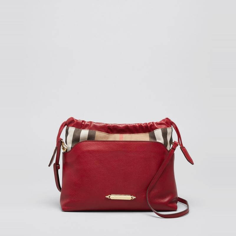 巴宝莉 burberry 女式手拿包 alizarin crimson q00070324