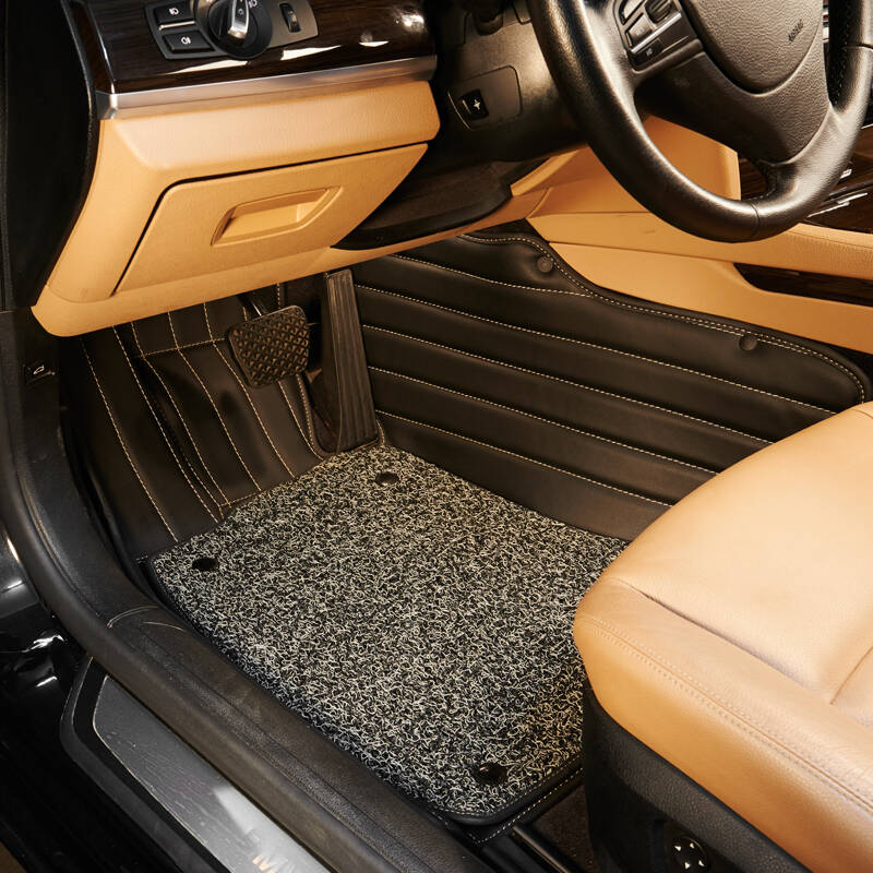 百草堂全包围汽车脚垫路虎神行者2发现4揽胜行政班运动版极光专用超纤