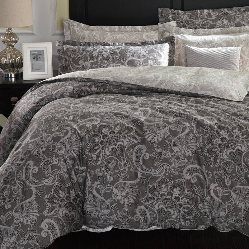 yaerqi雅尔奇家纺 全棉活性印花床上用品四件套 外滩十八号 200*230