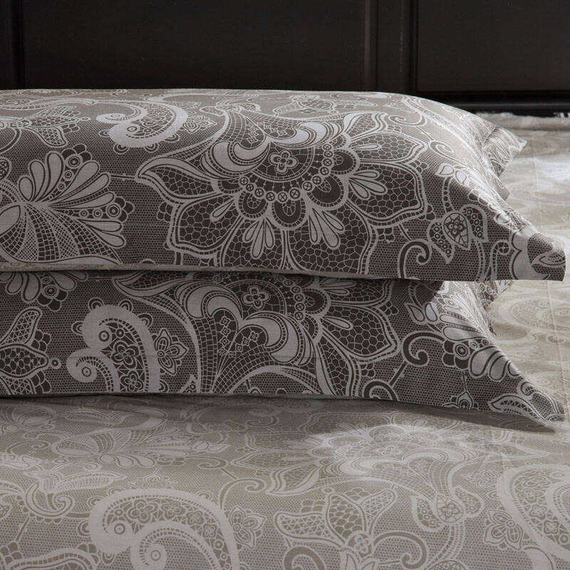 yaerqi雅尔奇家纺 全棉活性印花床上用品四件套 外滩十八号 200*230