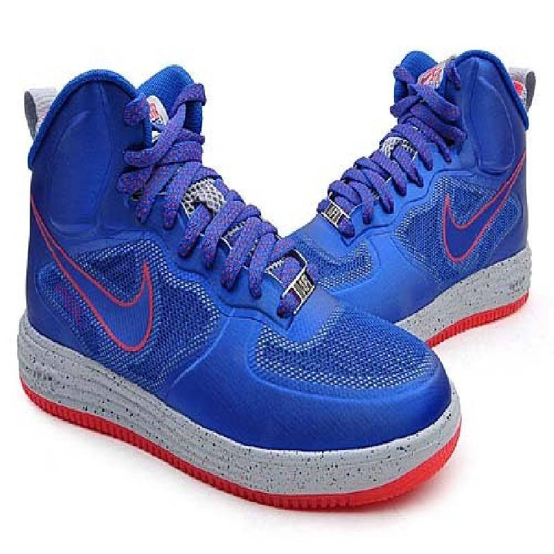 耐克nike 男子经典空军一号登月科技炫酷配色波点鞋带缓震护踝板鞋