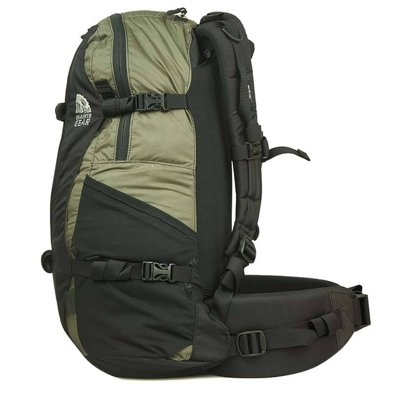 花岗岩granite 山脉户外 晴朗32l户外背包登山包徒步包自带防雨罩