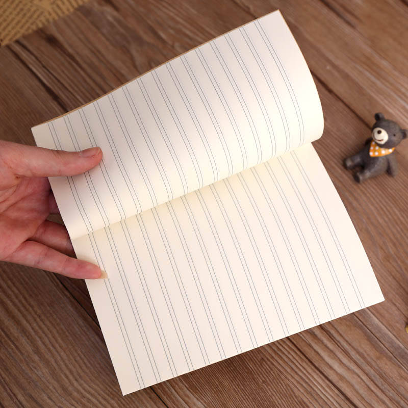 商印快线(sykx)中小学生 标准双线练习本/作业本/牛皮文教本 36k 16页