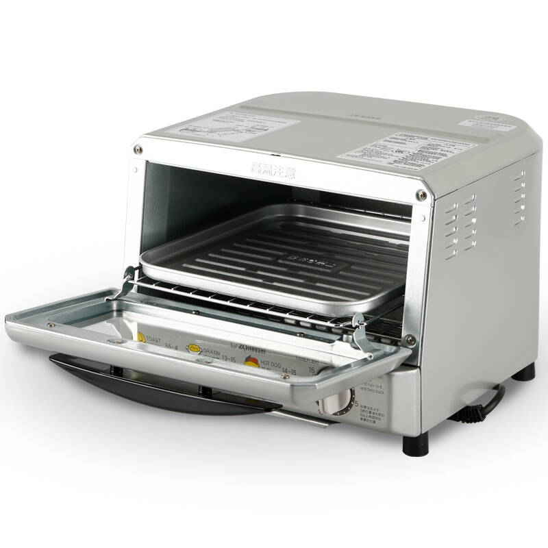 象印(zo jirushi) et-req75c 电烤箱 珍珠银色