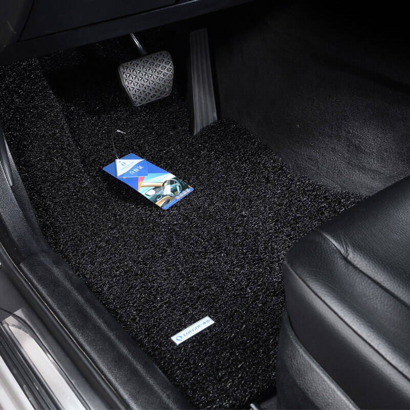 欧铂 丝圈汽车脚垫 双层加厚专车专用 五座车型均可订制 现代车系朗动