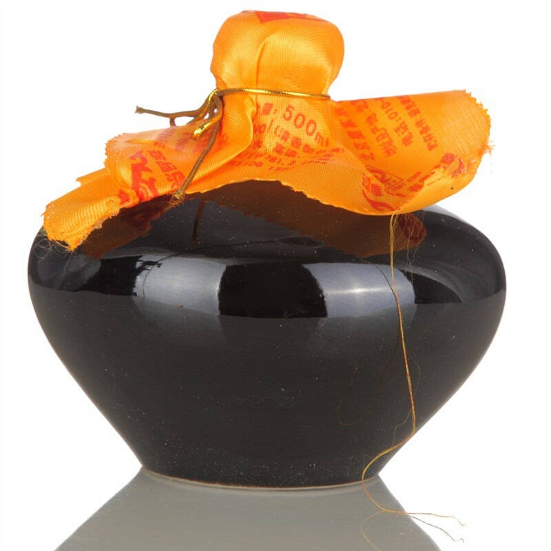 京都46度珍品黑坛二锅头酒 500ml 自营