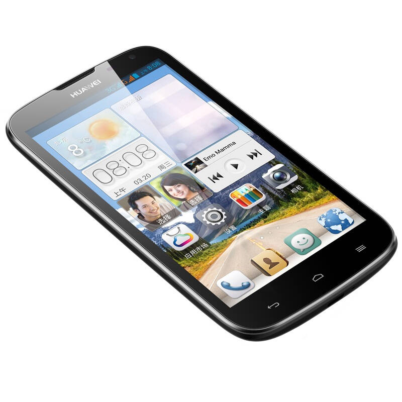 华为g610s-u00 3g手机(黑色)wcdma/gsm 双卡双待