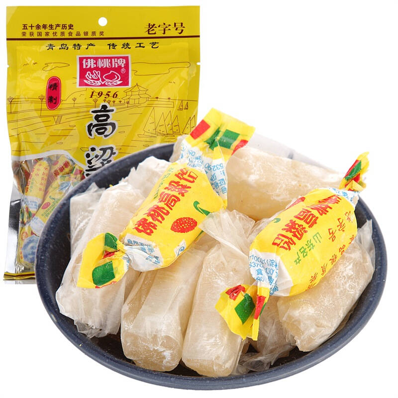 佛桃牌 青岛老字号 精制高粱饴260g 自营