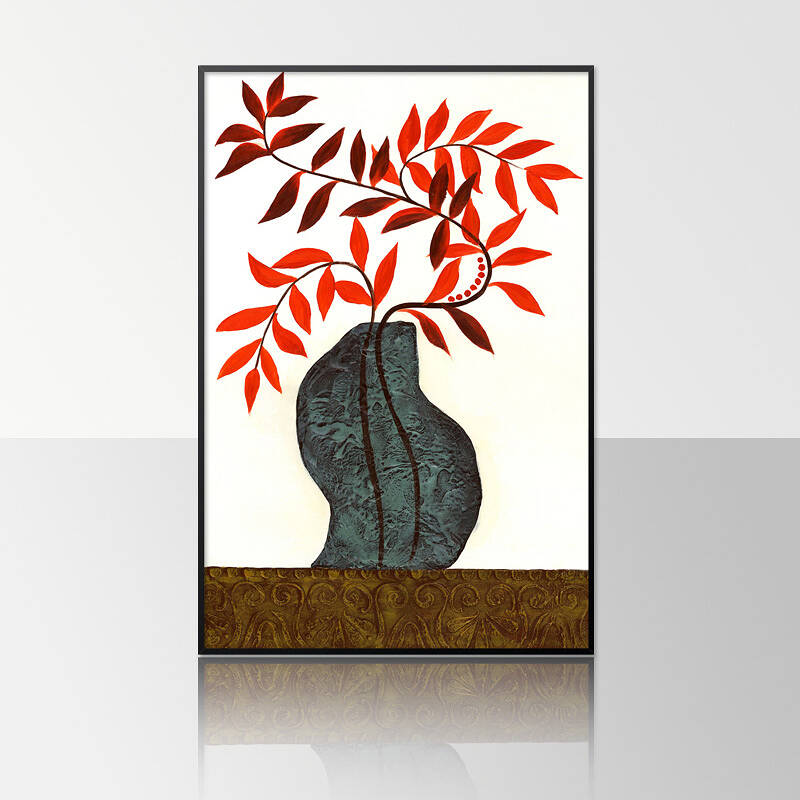 原创版画进口画芯现代装饰画客厅简约欧式壁画卧室挂画-顽强生命系