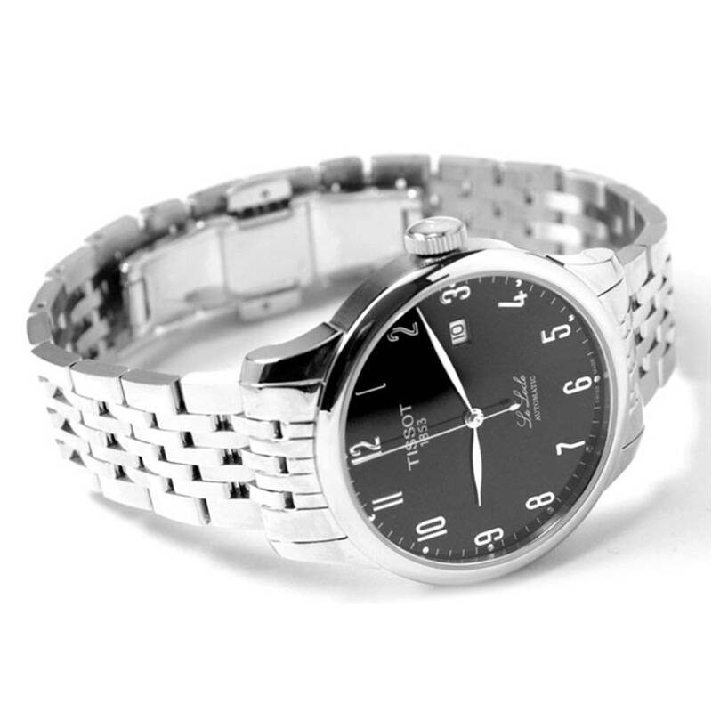 天梭(tissot)手表 力洛克系列 经典机械男表t41. t41.1.483.52男表