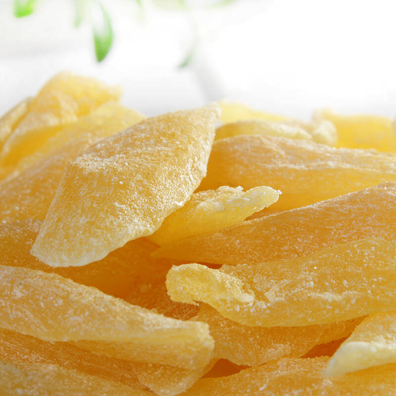 康力 菠萝心片150克 水果干制品 菠萝干 蜜饯果脯 果干 酸甜口味 凤梨