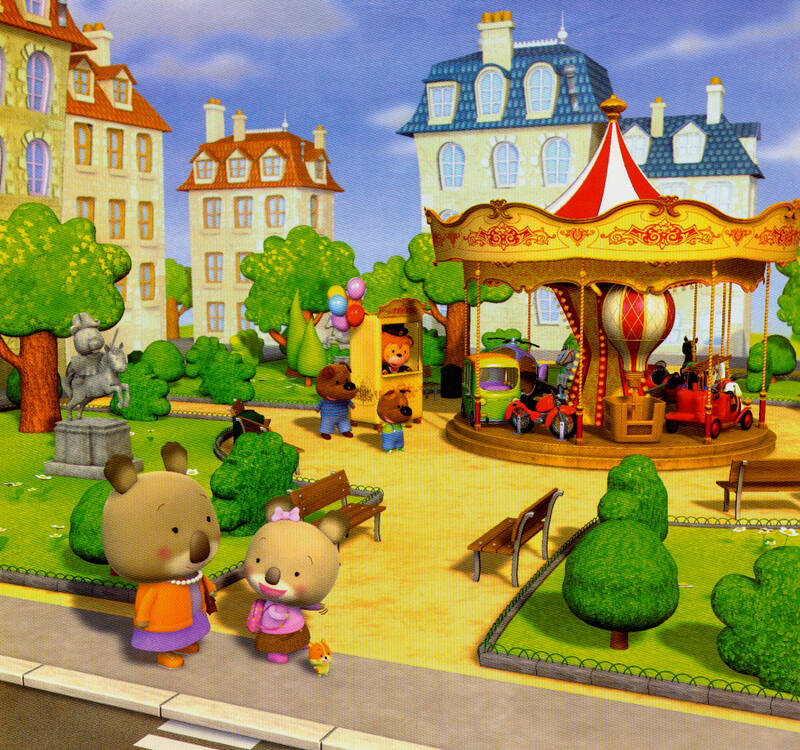 幼幼成长图画书·考拉宝宝系列2:考拉宝宝坐旋转木马