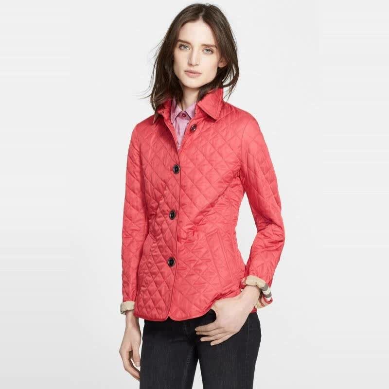 巴宝莉 burberry 女装 女式羽绒服 light crimson q00199376 medium