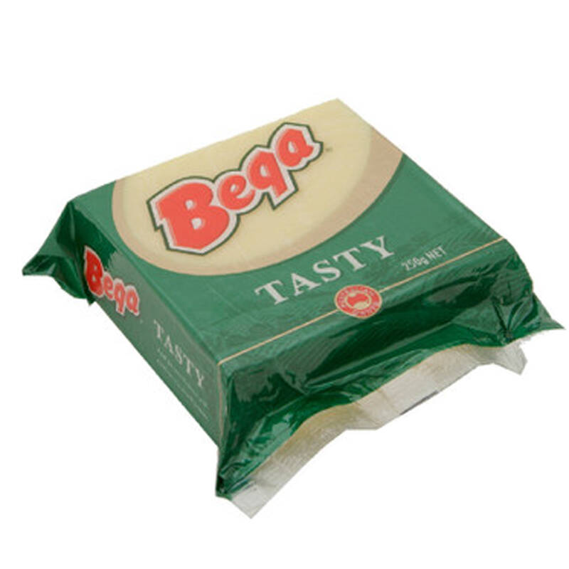 澳洲进口奶酪芝士-bega百嘉美味切达奶酪块250g/袋 送礼必备