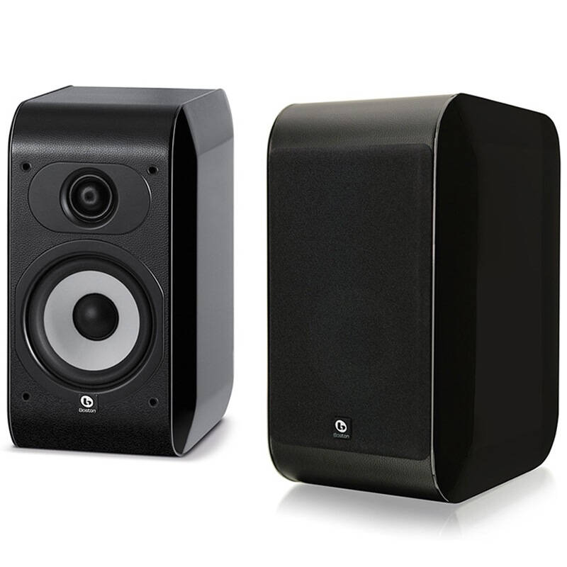 波士顿(boston) m25b-0xx00 hi-fi 两路书架式音箱(1对)黑色