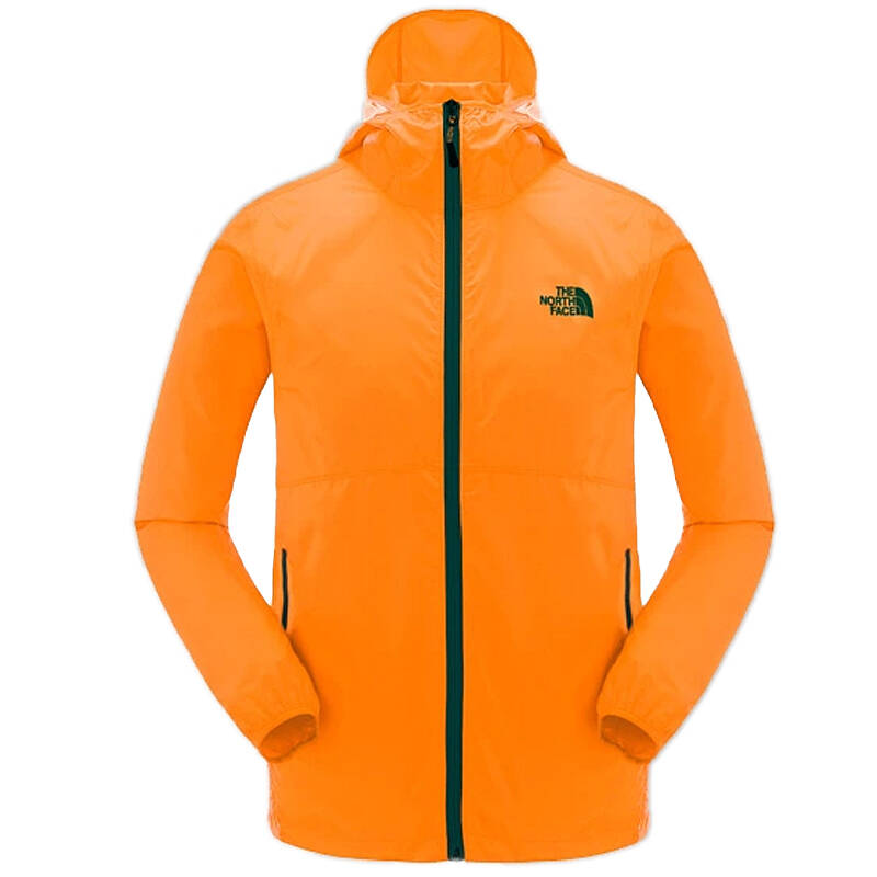乐斯菲斯the north face北面男款户外夹克皮肤衣a4f1 橙色k6p xl