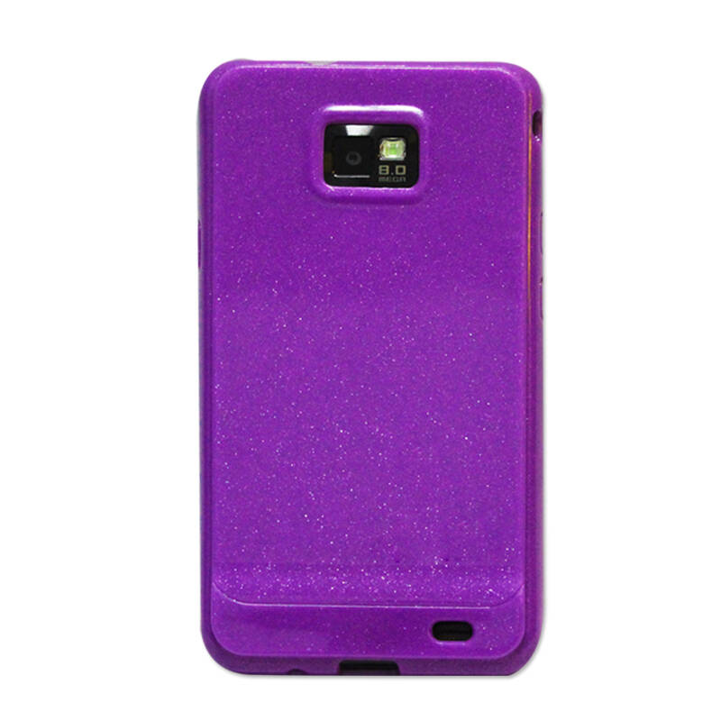奥迪嘉 ij-s7三星 i9100/9100g/9108 tpu软胶套 紫色