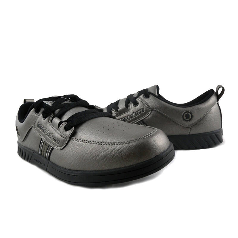 温克 男式春夏运动板鞋 男款运动鞋 910021 深灰 44