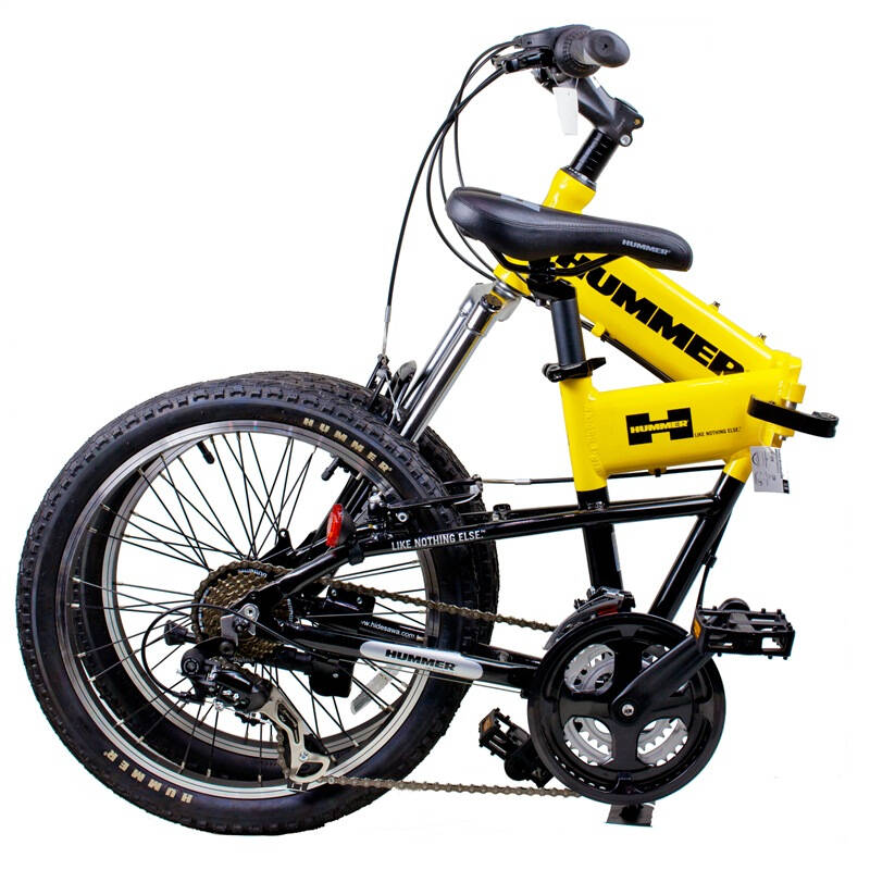 hummer 悍马 伞兵轻便越野系列 越野折叠自行车 pt