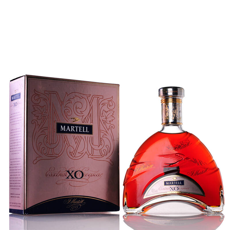 法国进口洋酒 martell xo 马爹利 xo 干邑白兰地 700ml